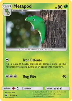 Metapod #2, Reverse Foil