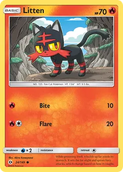 Litten #24, Reverse Foil