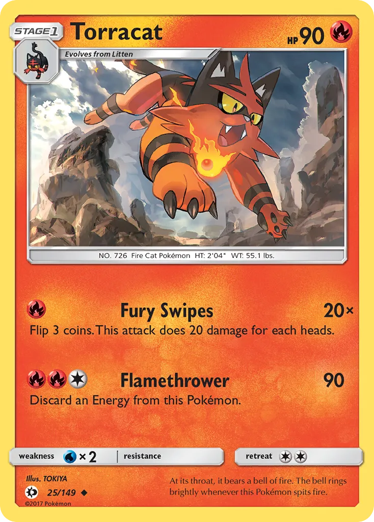 Torracat #25, Sun & Moon