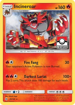 Incineroar #26, Cracked Ice