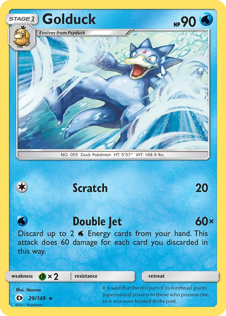 Golduck #29, Sun & Moon