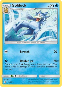 Golduck #29, Reverse Foil