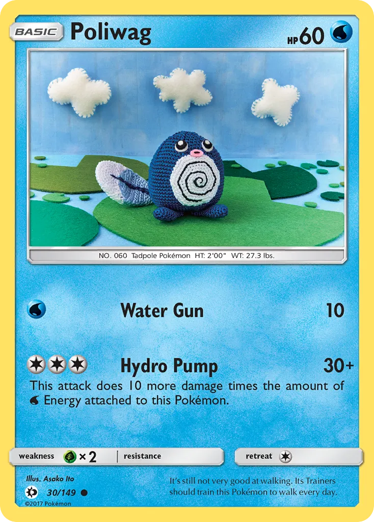 Poliwag #30, Sun & Moon