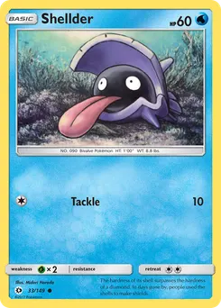 Shellder #33, Reverse Foil