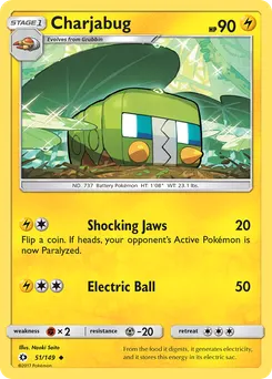 Charjabug #51, Reverse Foil