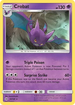 Crobat #56, Cosmos-Guardians Rising Spooky Blisters