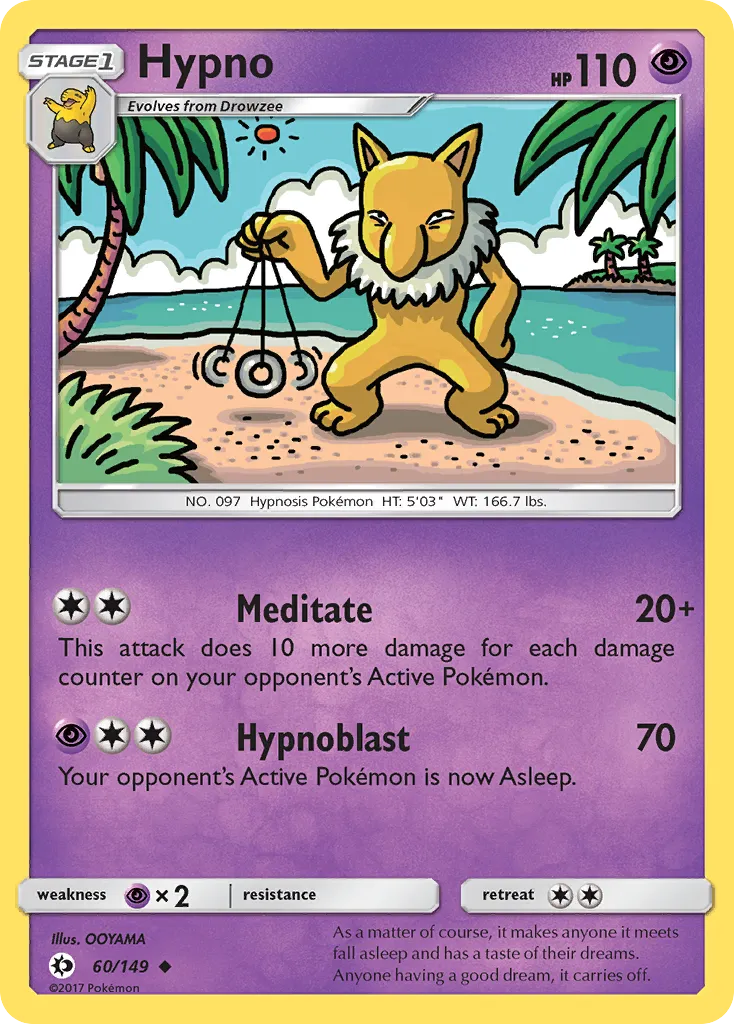 Hypno #60, Sun & Moon