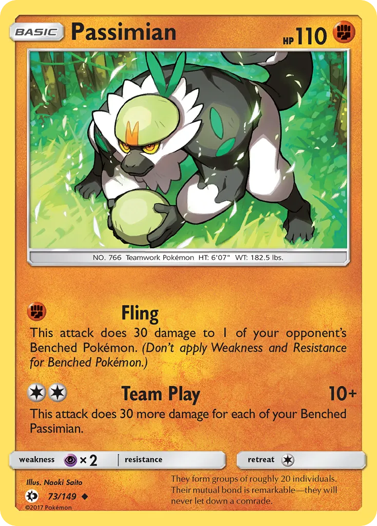 Passimian #73, Sun & Moon Reverse Foil