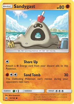 Sandygast #74, Reverse Foil