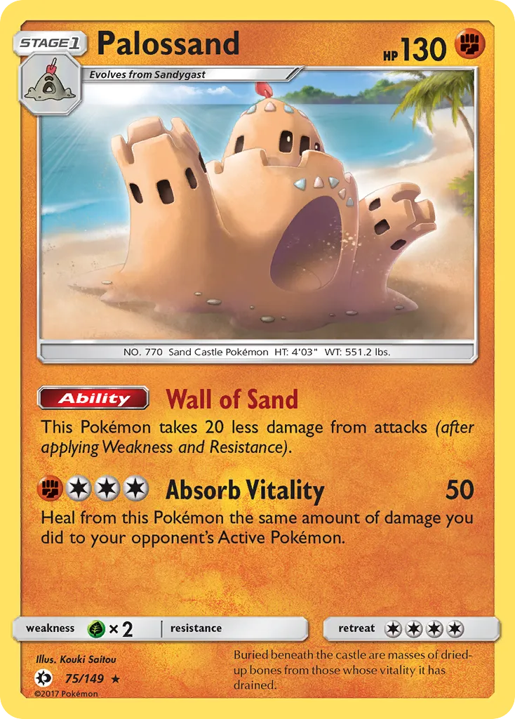 Palossand #75, Sun & Moon Reverse Foil