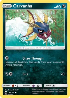 Carvanha #81, Reverse Foil