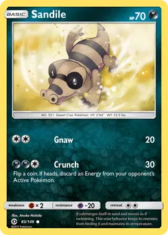 Sandile #83, Reverse Foil