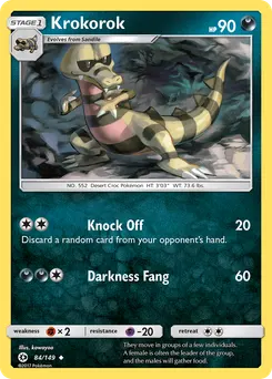 Krokorok #84, Reverse Foil