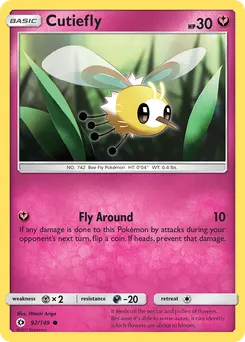 Cutiefly #92, Sun & Moon