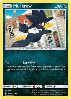Murkrow #108, Unbroken Bonds