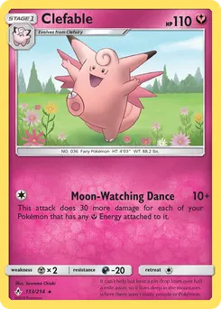 Clefable #133, Unbroken Bonds