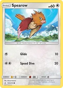 Spearow #145, Unbroken Bonds