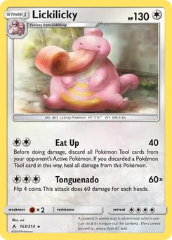 Lickilicky #153, Unbroken Bonds