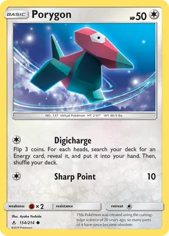Porygon #154, Unbroken Bonds