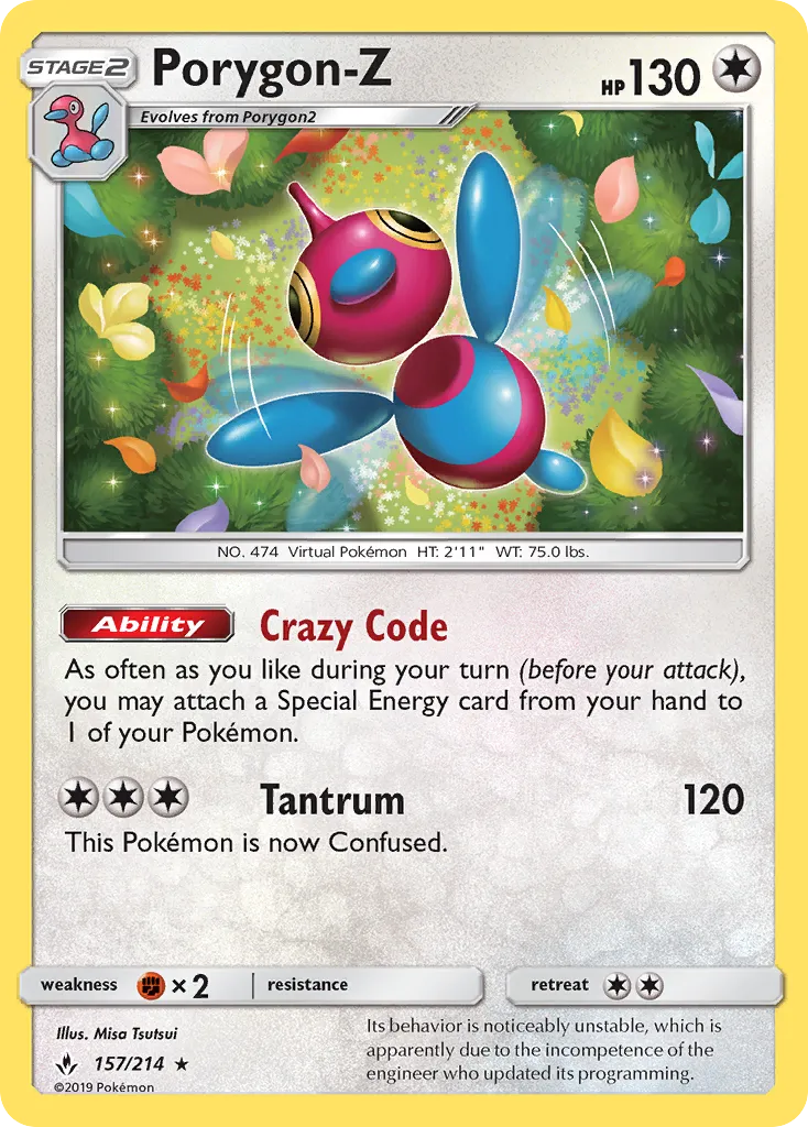 Porygon-Z #157, Unbroken Bonds