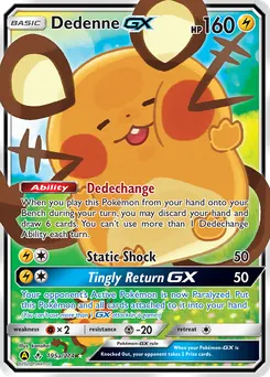 Dedenne-GX #195a, Unbroken Bonds