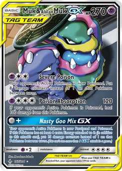 Muk & Alolan Muk-GX #197, Unbroken Bonds