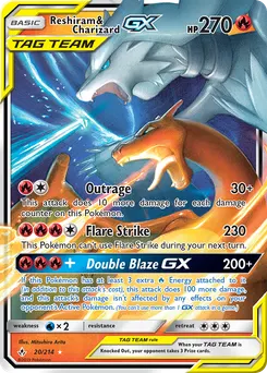 Reshiram & Charizard-GX #20, Fire Box