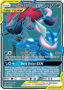 Greninja & Zoroark-GX #200, Standard