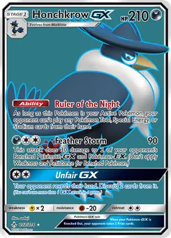 Honchkrow-GX #202, Standard