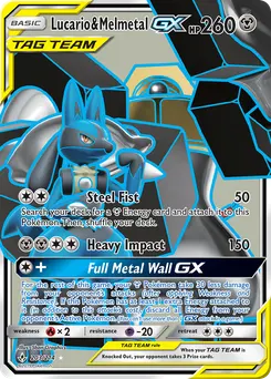 Lucario & Melmetal-GX #203, Standard