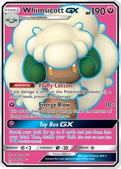 Whimsicott-GX #206, Standard