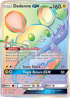 Dedenne-GX #219, Secret