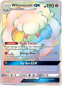 Whimsicott-GX #226, Secret