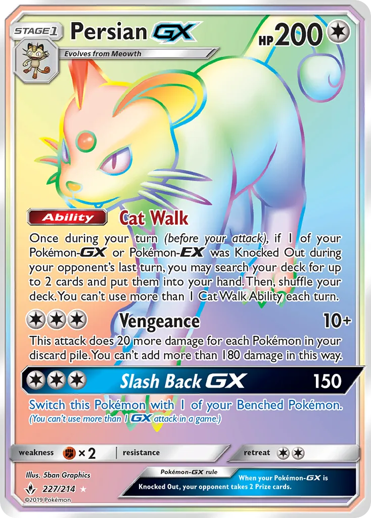 Persian-GX #227, Unbroken Bonds Secret