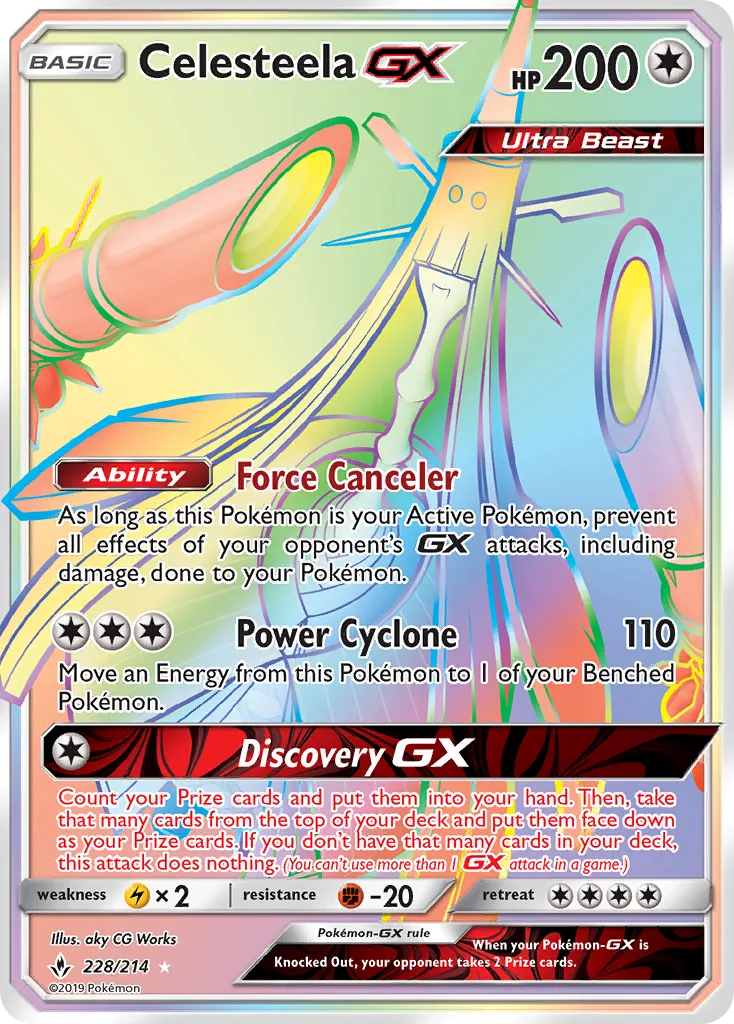 Celesteela-GX #228, Unbroken Bonds Secret