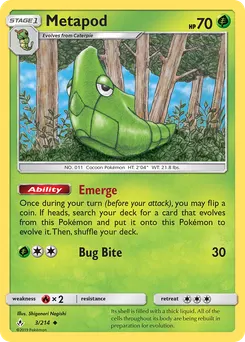 Metapod #3, Reverse Foil