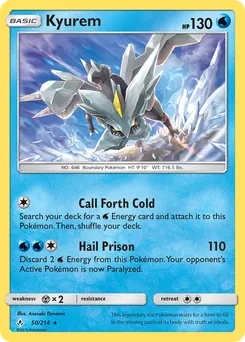 Kyurem #50, Standard