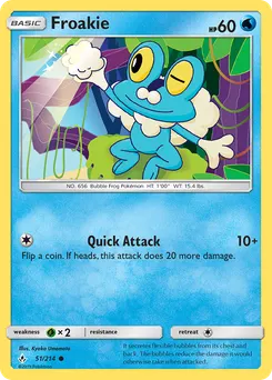 Froakie #51, Unbroken Bonds