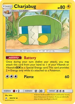 Charjabug #58, Unbroken Bonds