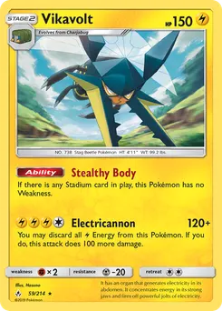 Vikavolt #59, Standard