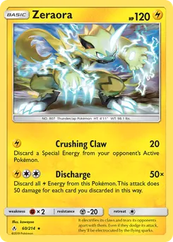 Zeraora #60, Unbroken Bonds