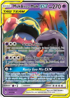 Muk & Alolan Muk-GX #61, Unbroken Bonds