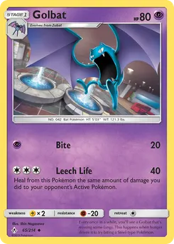 Golbat #65, Unbroken Bonds