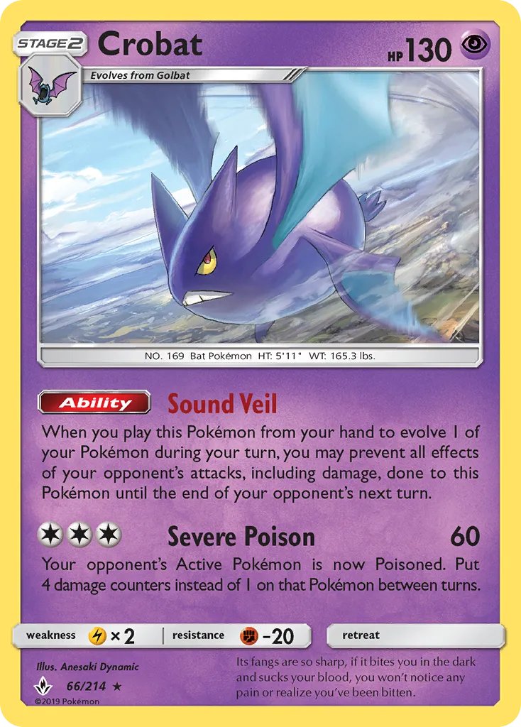 Crobat #66, Unbroken Bonds