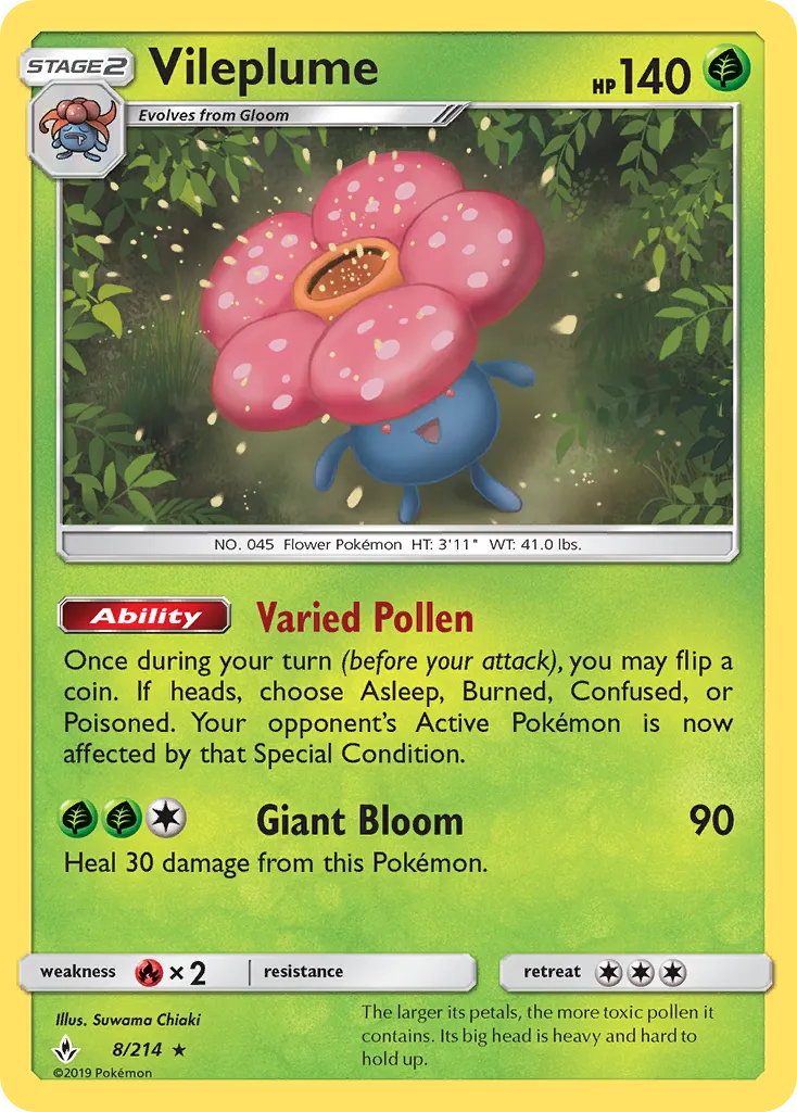 Vileplume #8, Unbroken Bonds