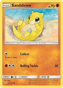 Sandshrew #83, Unbroken Bonds