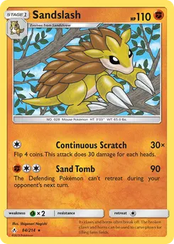 Sandslash #84, Unbroken Bonds