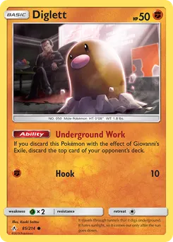 Diglett #85, Unbroken Bonds