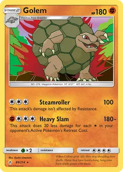 Golem #89, Reverse Foil