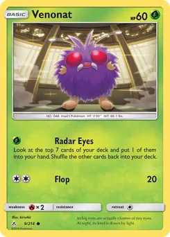 Venonat #9, Unbroken Bonds